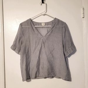 Cool Breezy Stripped Top